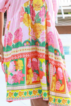 Sara Baby Doll Style Mini Dress