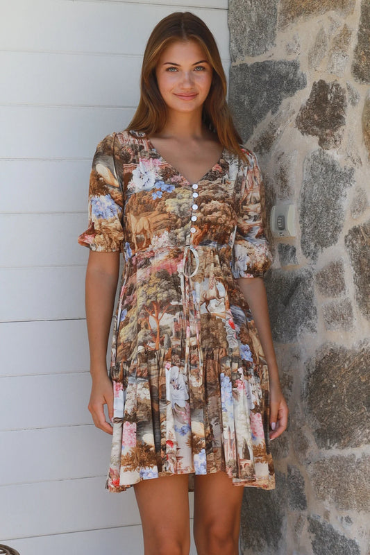 Laila Two Tier Mini Dress