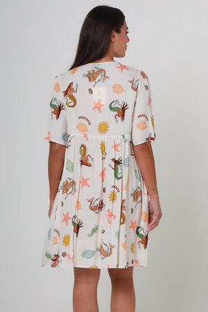 Sea Life Paradise Mini Dress