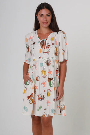 Sea Life Paradise Mini Dress