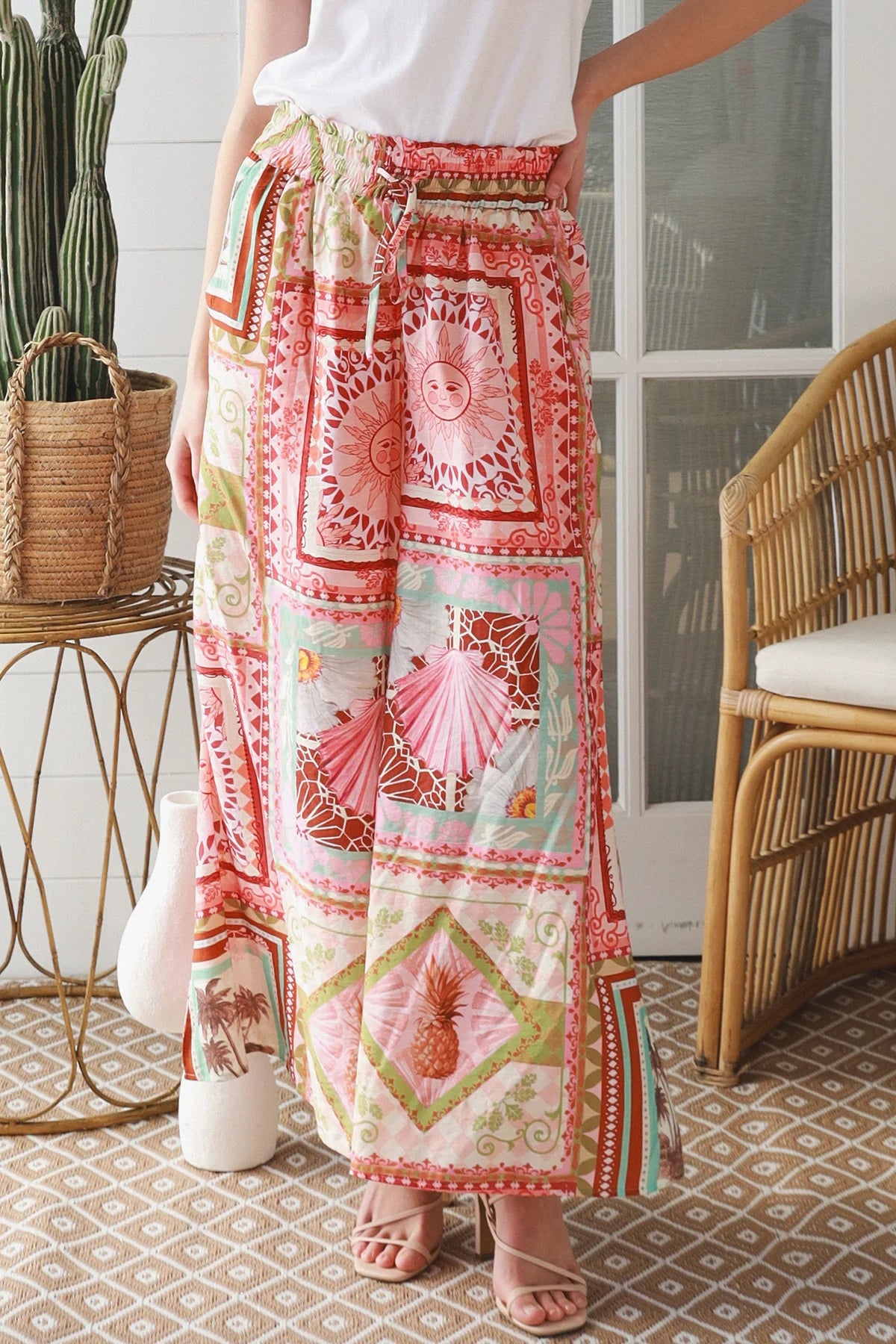 Summer Bliss Wide Leg Pants