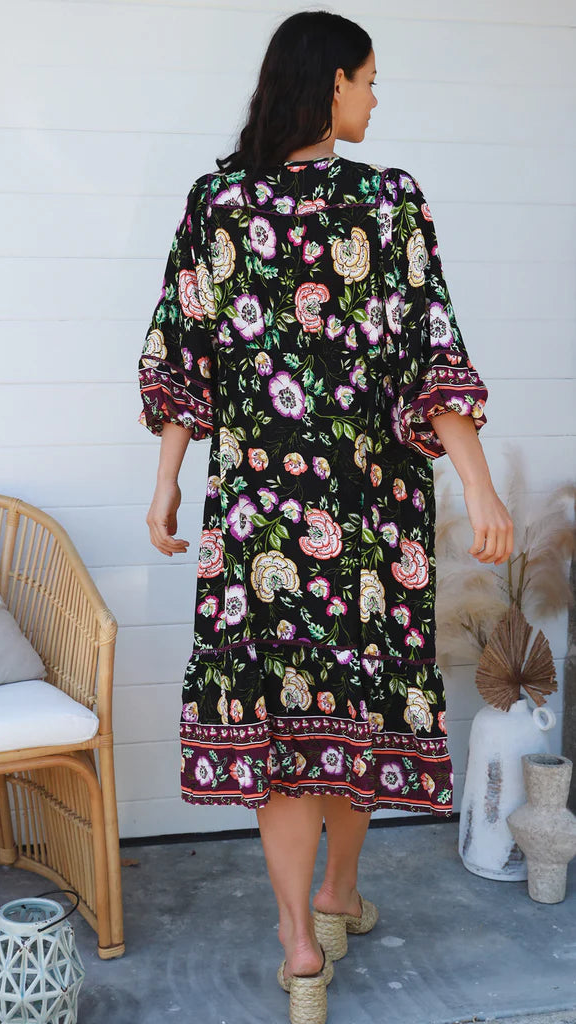 🌟SALE - Camila L/Sleeve Midi Dress