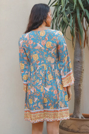 SOPHIA MINI DRESS LONG SLEEVE