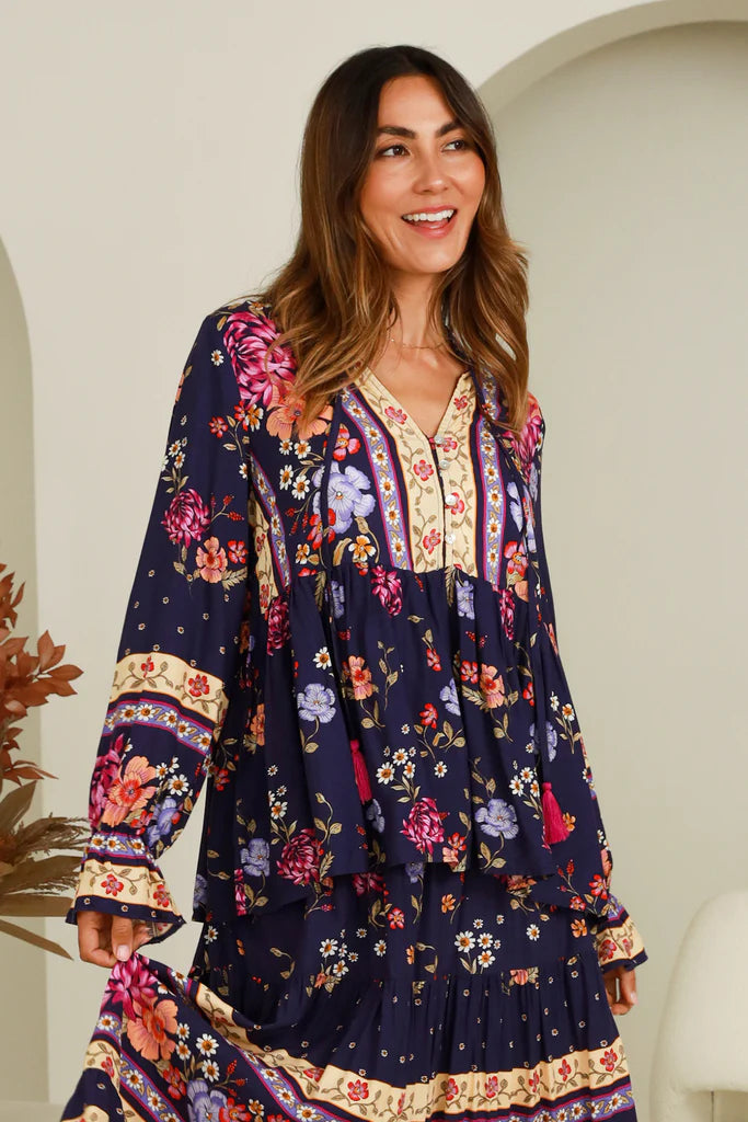 ZAYLA LONG SLEEVE TOP