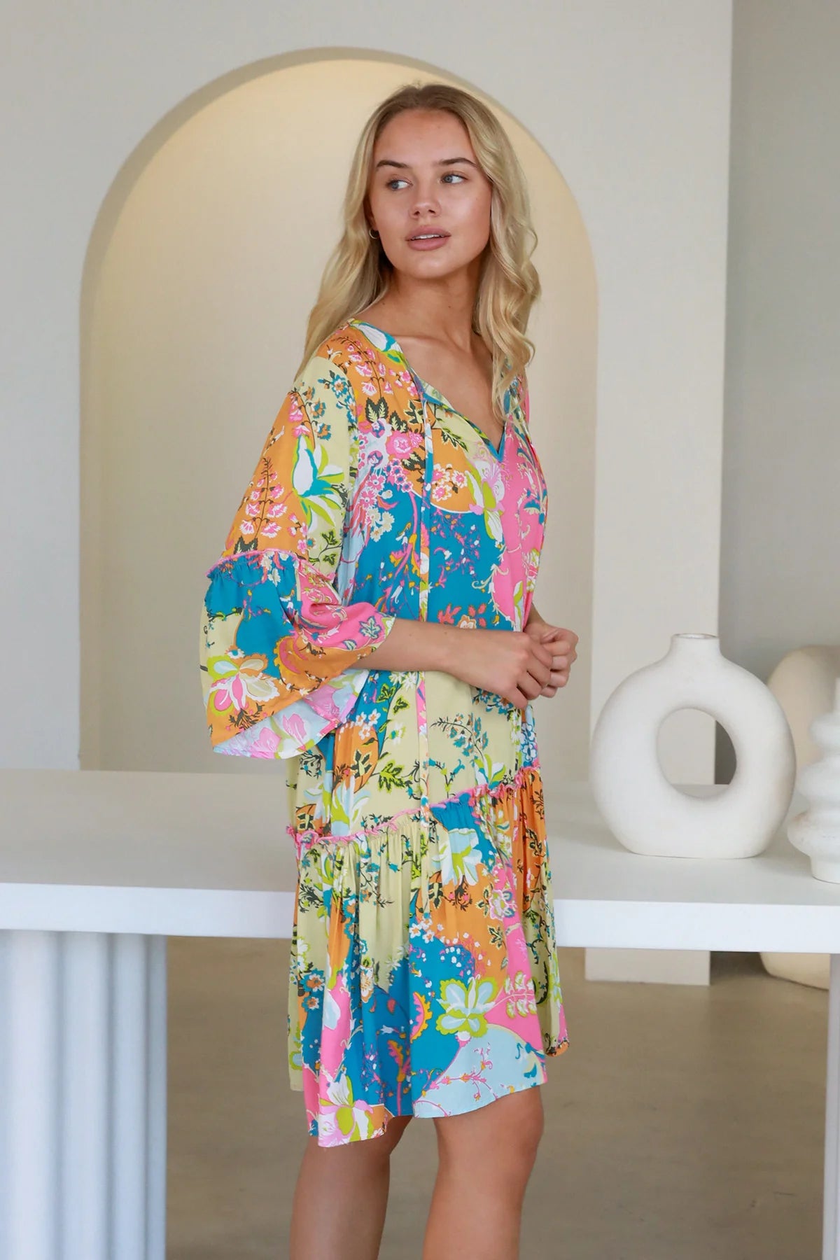 hippy mini dress IRIS 2 MINI DRESS