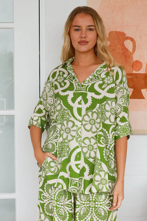 Abigail Button-up Top