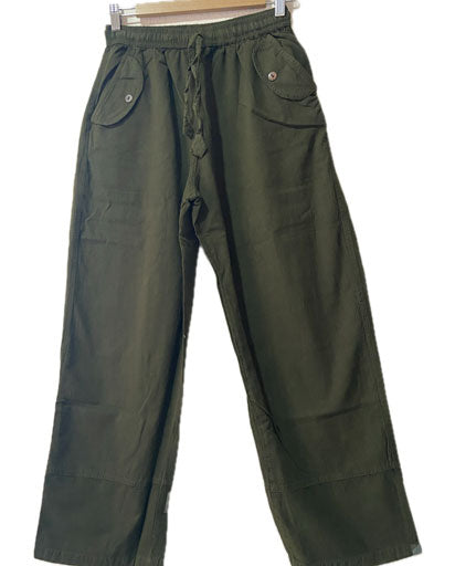 Enzyme Washed Cotton Pants