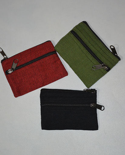 Small Cotton Embroidery Purse