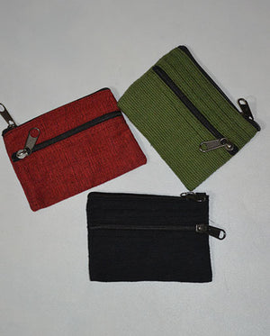 Small Cotton Embroidery Purse