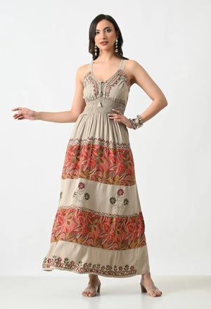 Venus Long Stonewash Dress