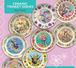 Boxed Ceramic Trinket Dish