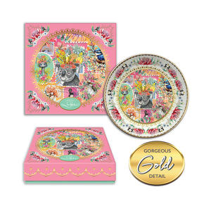 Boxed Ceramic Trinket Dish