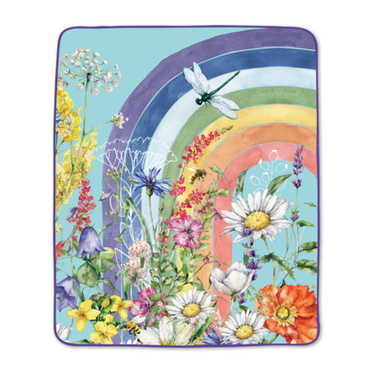 Picnic Rug - Wildflower Rainbow