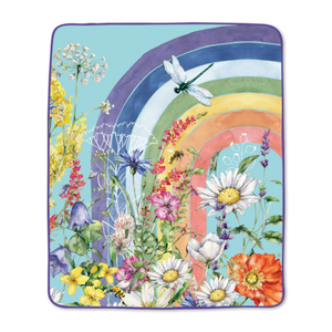 Picnic Rug - Wildflower Rainbow