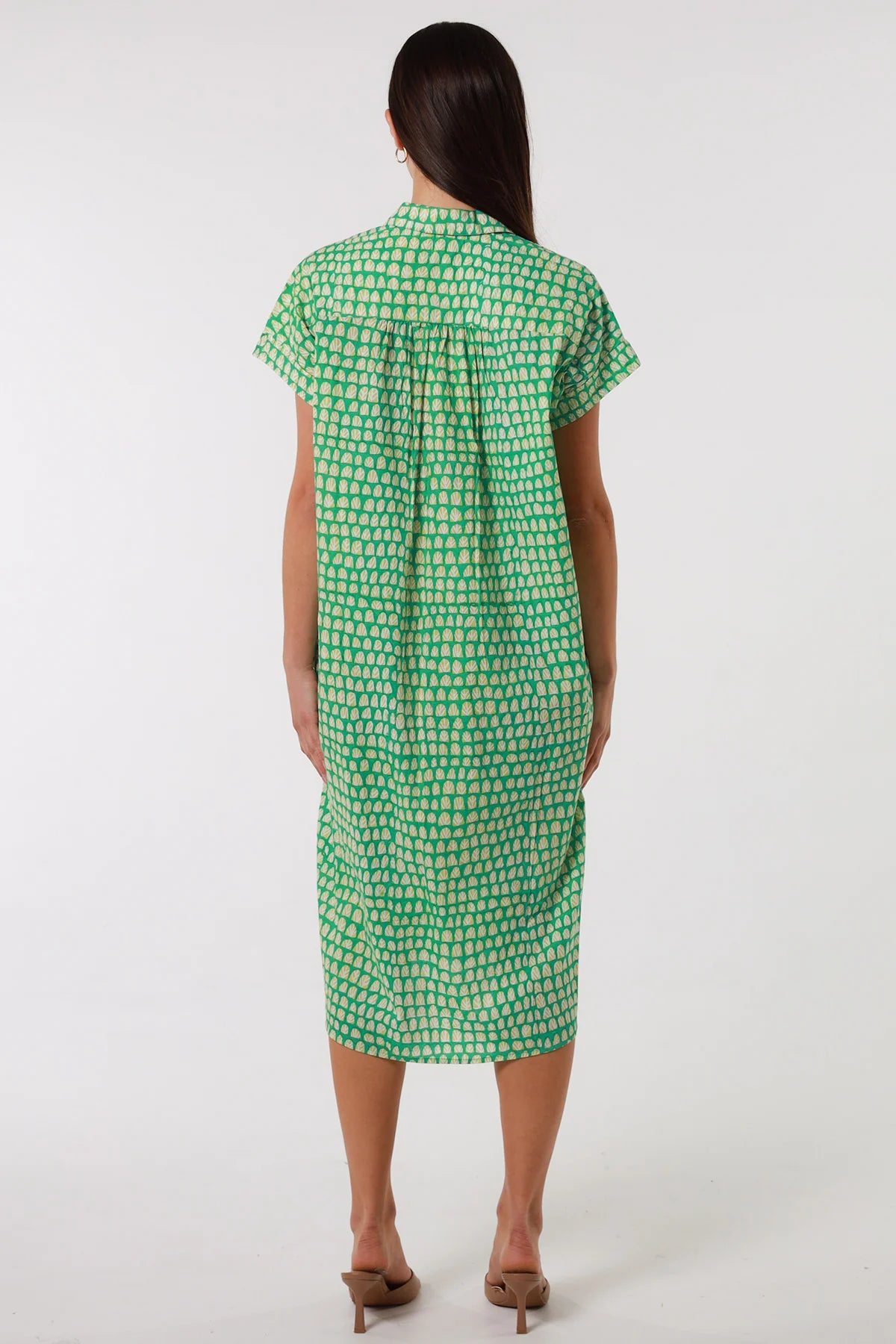 CHINA DOLL STRAIGHT MIDI DRESS