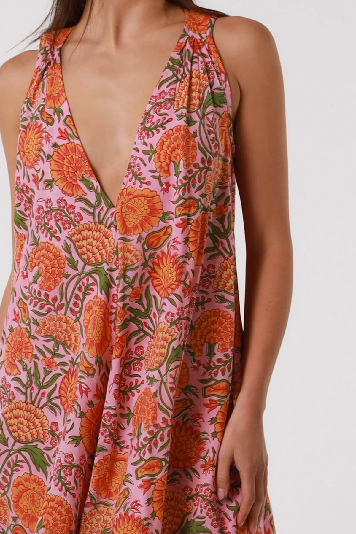 cotton maxi slip dress Jericho Cotton Maxi Slip Dress