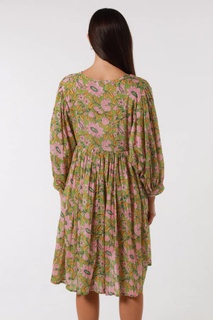BIRDIE BABYDOLL MINI DRESS