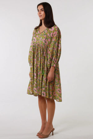 BIRDIE BABYDOLL MINI DRESS