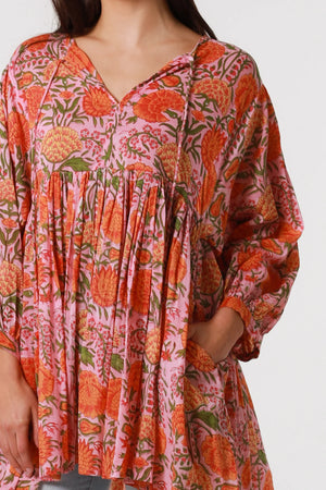 MIRABELL BABYDOLL TOP