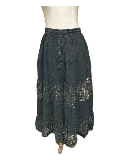 Maxi Cotton Panel Skirt