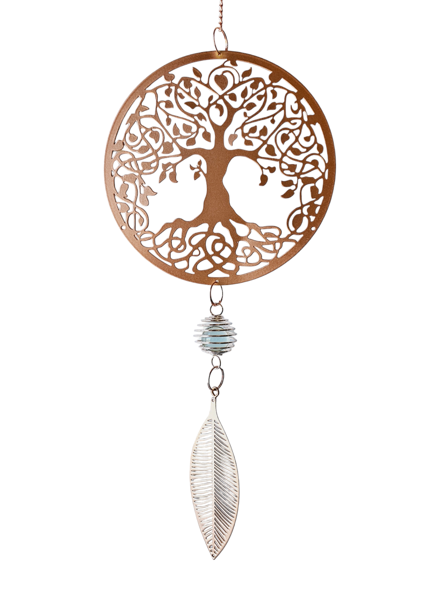 ROSE GOLD CRYSTAL CHARM - TOL