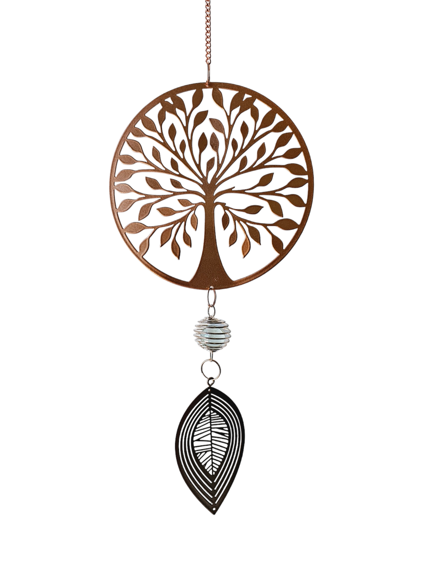 ROSE GOLD CRYSTAL CHARM - TOL