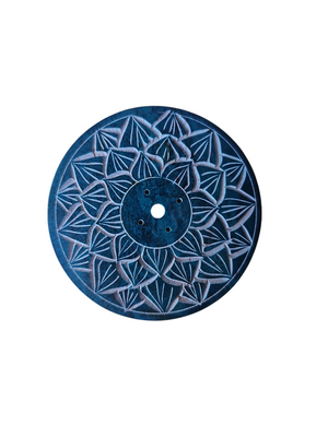 MARBLE PLATE INCENSE HOLDER SM