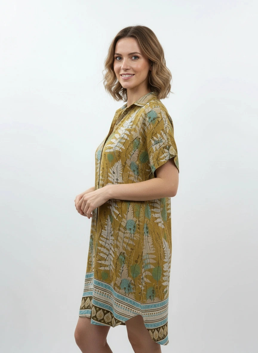 Tracey T-Shirt Dress - Christmas Fossil