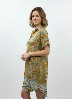 Tracey T-Shirt Dress - Christmas Fossil