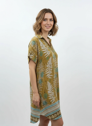 Tracey T-Shirt Dress - Christmas Fossil
