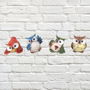 Mini 4.5cm Owls