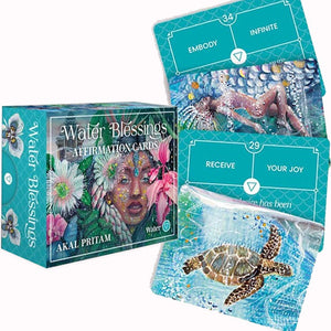 Water Blessings Affirmation Cards