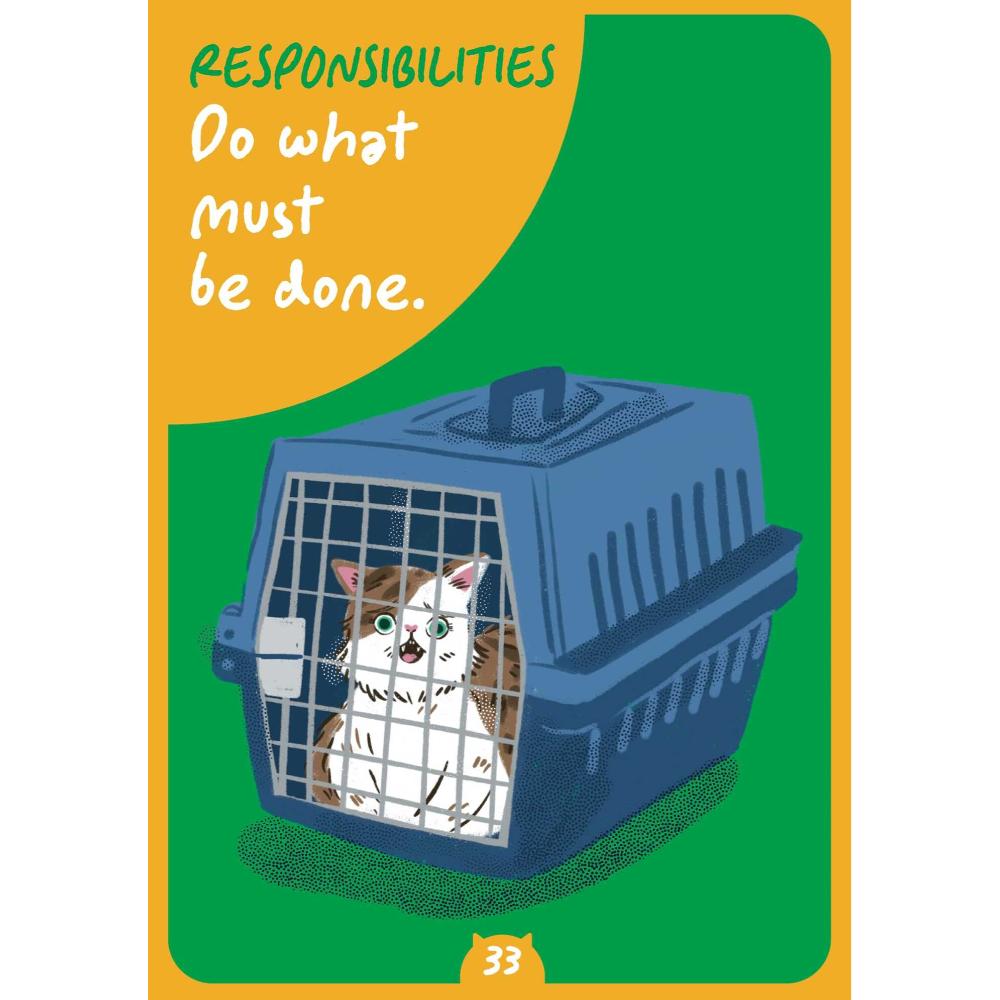 Cat Wisdom Oracle Cards