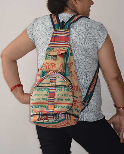 Recycled Jute Rucksack