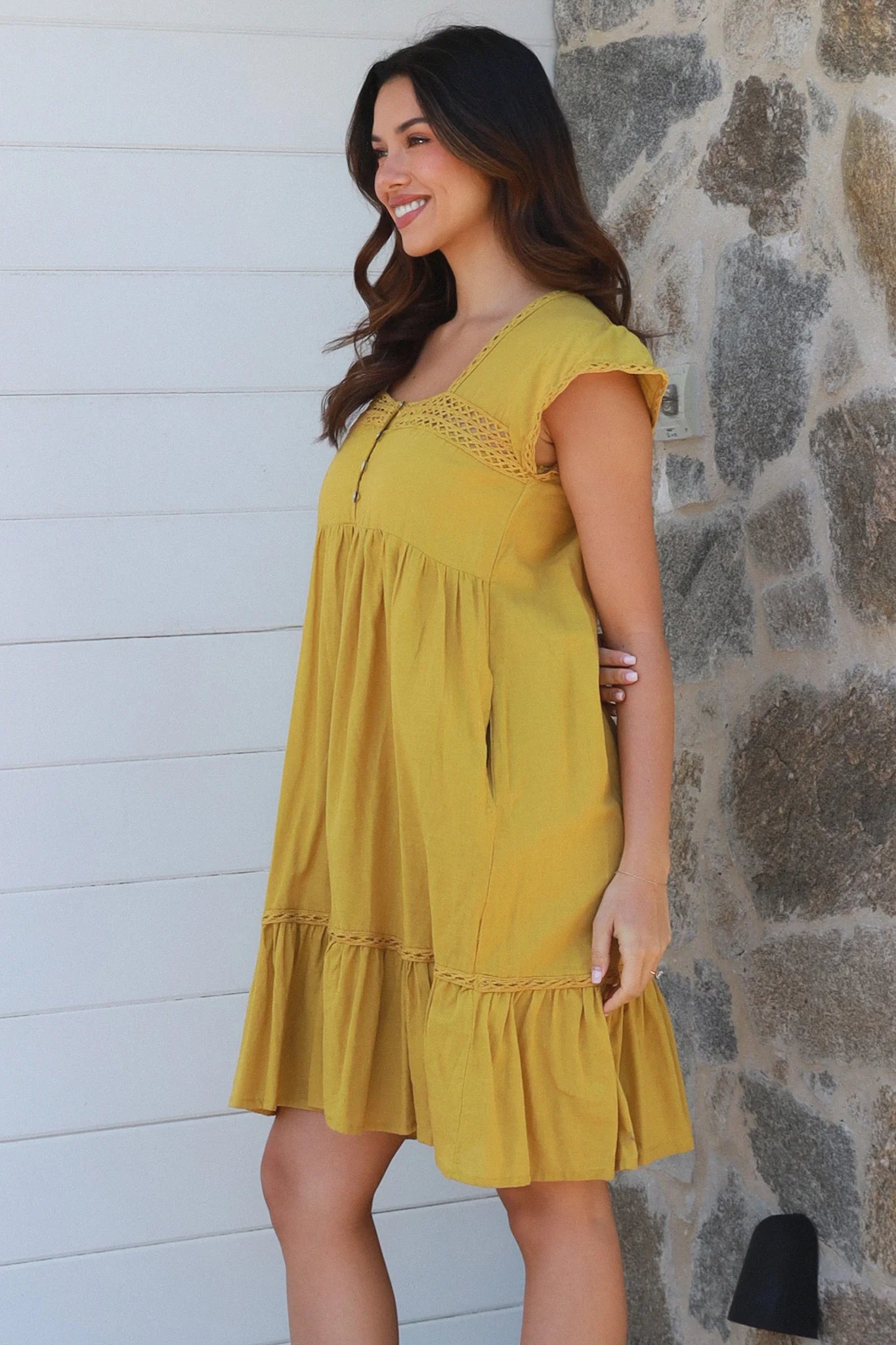 Charlotte Baby Doll Mini with Lace