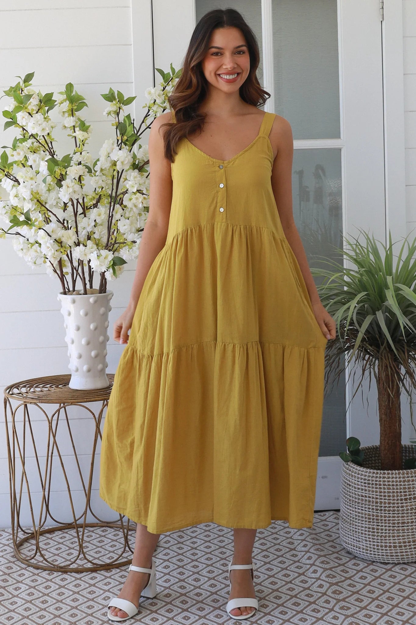 Charlotte Strappy 3 Tier Dress