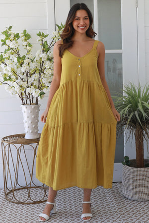 Charlotte Strappy 3 Tier Dress