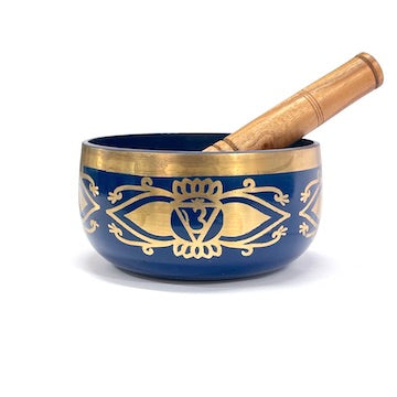 Chakra Brass Singing Bowl 12.5cm