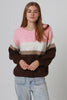 Mocho Three Toned Knit Jumper