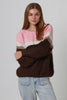 Mocho Three Toned Knit Jumper