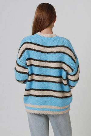 Stevie Striped Round Neck Jumper
