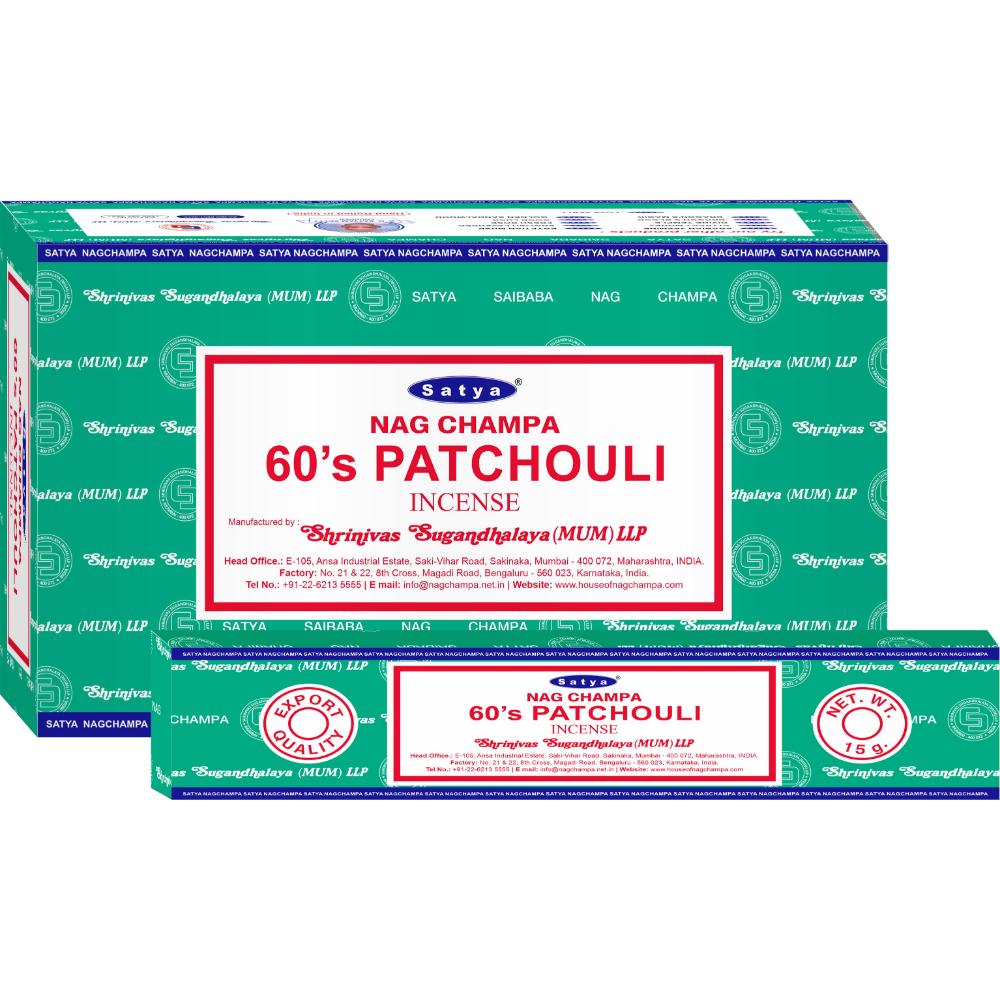 60's Patchouli Incense Sticks