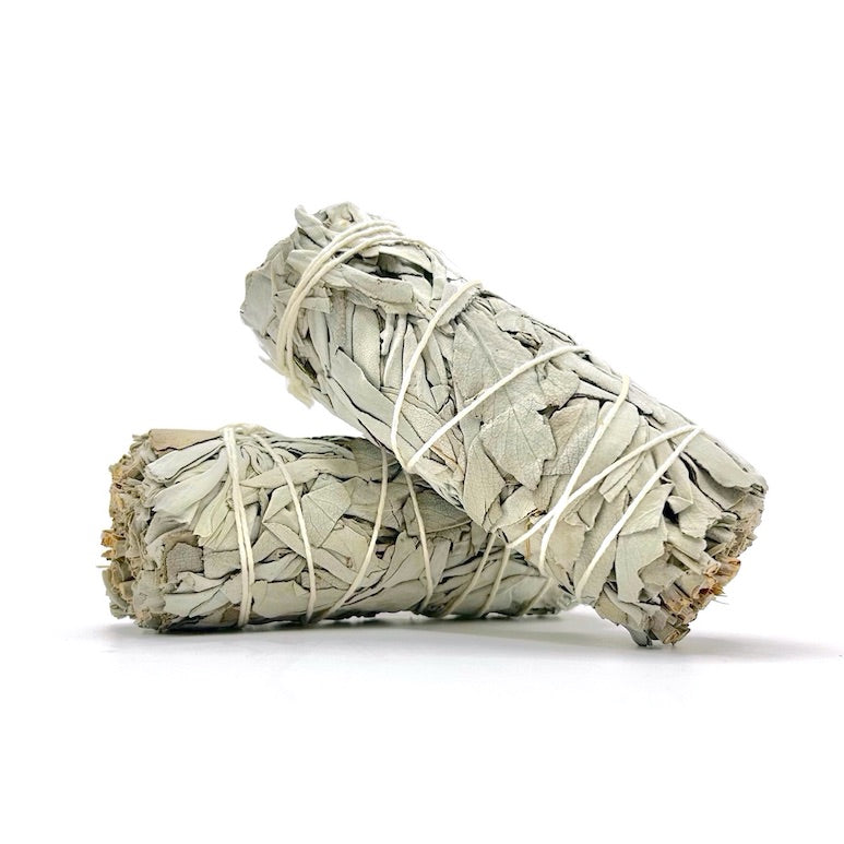 Small White Sage Smudge Stick 10cm x 3.8cm