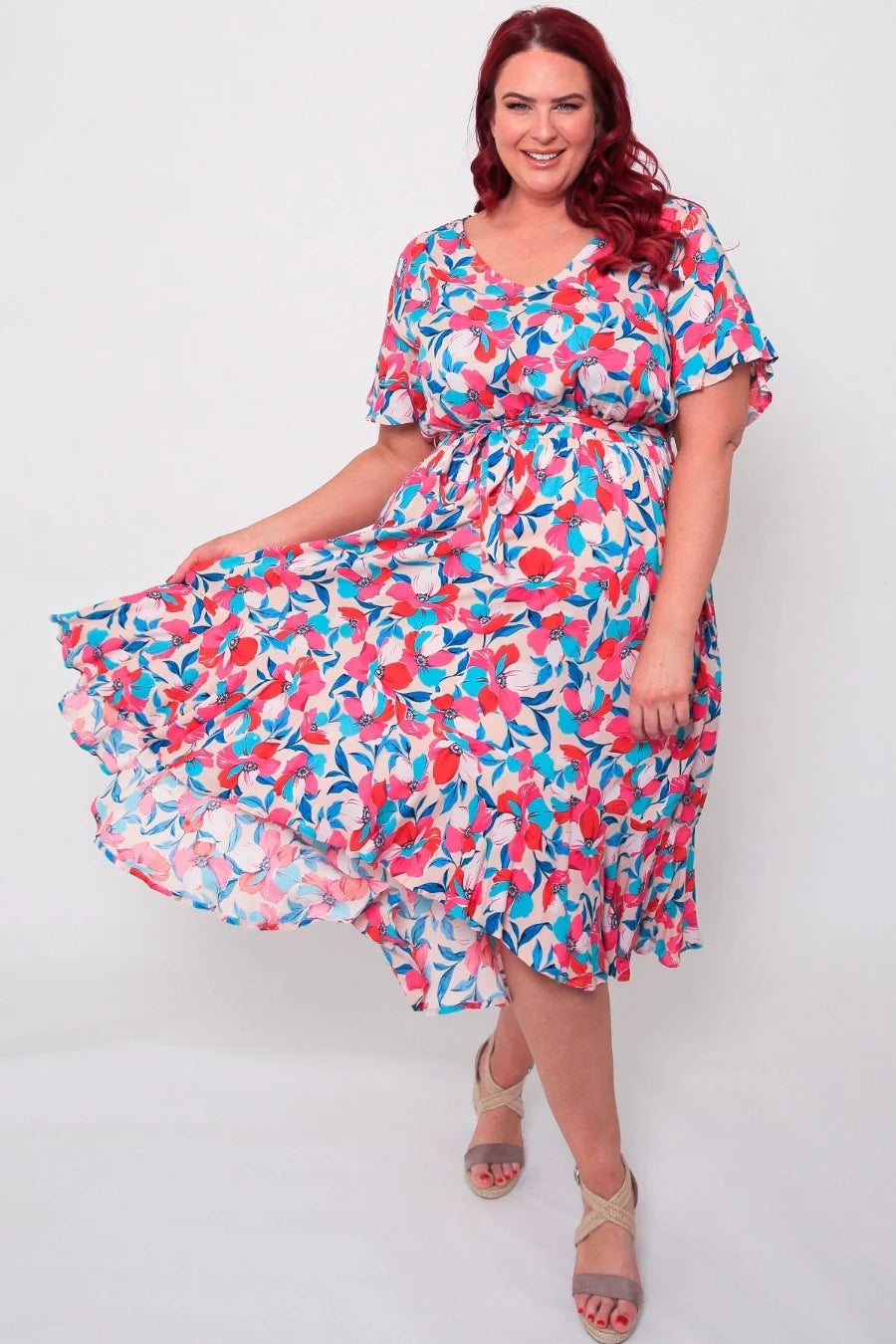 IB LAILA MIDI DRESS