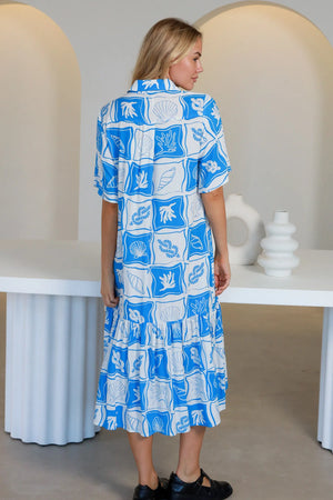 Myah Button Up Shirt Dress