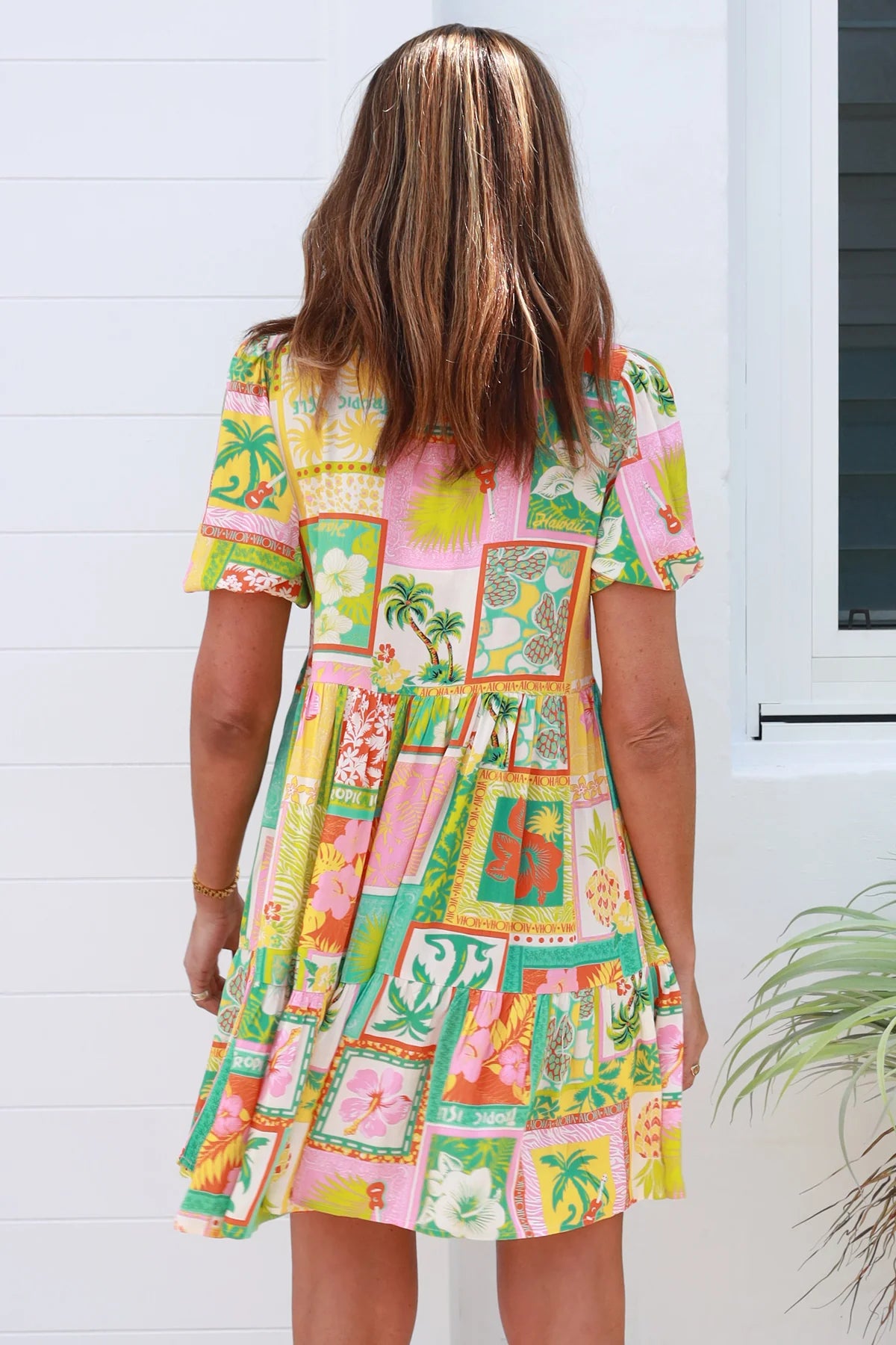 ABBY BABY DOLL MINI DRESS