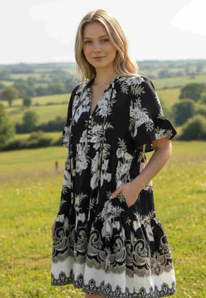 Monnie Baby Doll Mini Dress