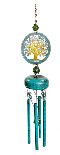 #Tree Of Life Windchime With Heart
