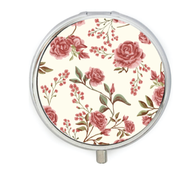 Floral Collection Pill Box