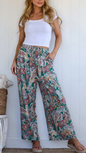 🌟SALE - Grove Wide Leg Rayon Pants
